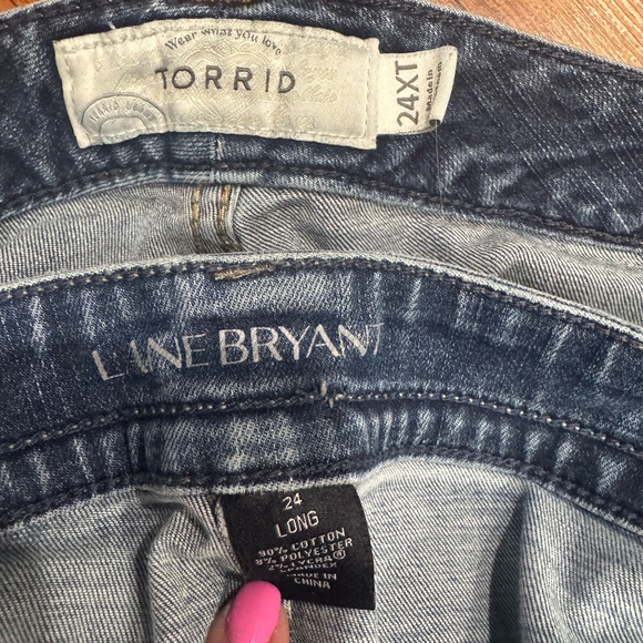 Lane Bryant and Torrid Tall/XT Bootcut Jeans - Picture 5 of 7